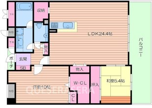 帝塚山松寿庵の物件間取画像